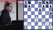 آموزش شطرنج - 3- مات سیاه در 2 حرکت