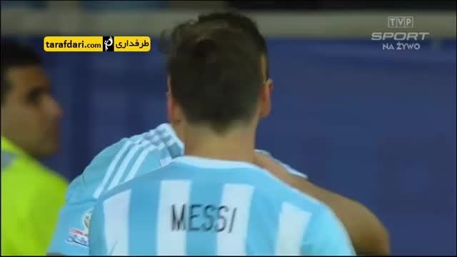 خلاصه بازی آرژانتین 2-2 پاراگوئه