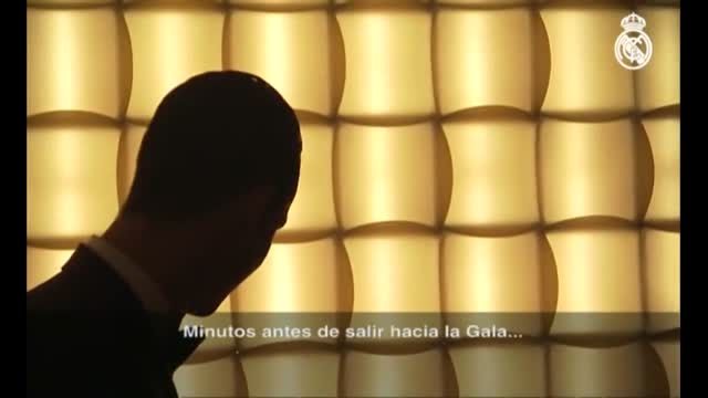 خوش بش پسر رونالدو و رونالدو با مسی در مراسم گالا