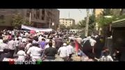 راهپیمایی روز قدس - مارلیک - تمامی جمعیت در لنز دوربین