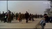 خروش عزاداران حسینی در پیاده روی اربعین 93/دانسفهان