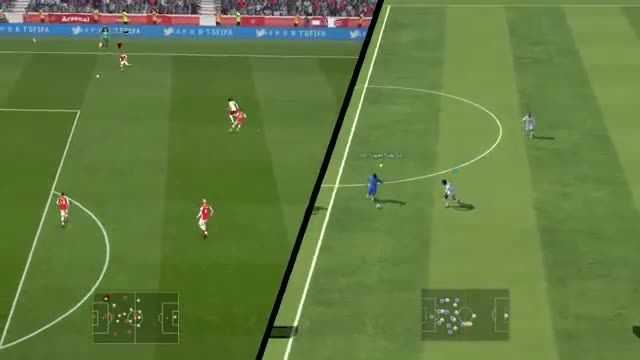 fifa 15 vs pes 2015 | gameplay
