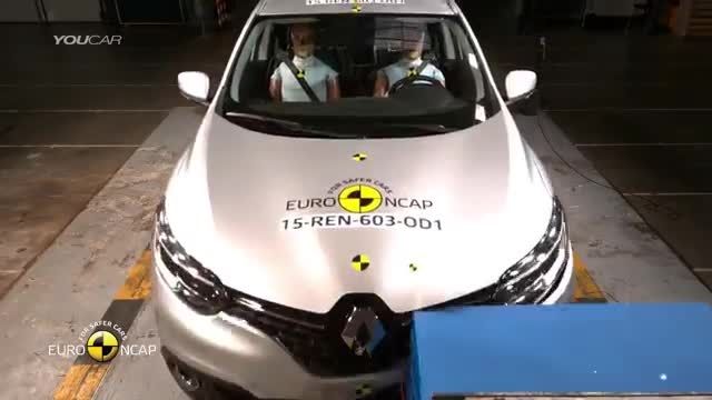Renault Kadjar crash Test 2015