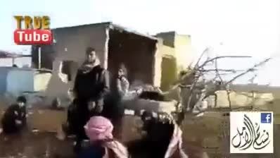 اقتدار داعشی ها در مقابله با هواپیمای جنگی !!!!