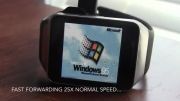 اجرای موفقیت آمیز ویندوز 95 بر روی ساعت هوشمند سامسونگ