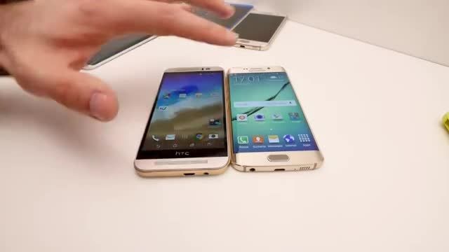 Samsung Galaxy S6 Edge vs HTC One M9