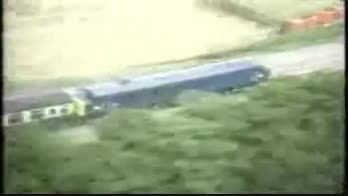 تصادف وحشتناک قطار