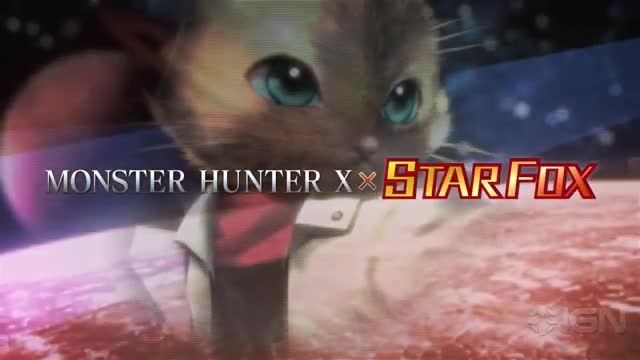 تریلر بازی Monster Hunter X - Star Fox