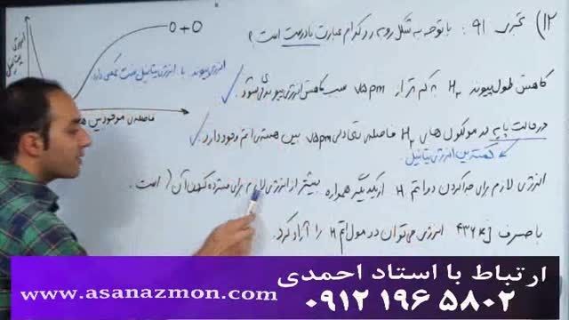 آموزش ترکیبی و تکنیکی درس شیمی کنکور 41