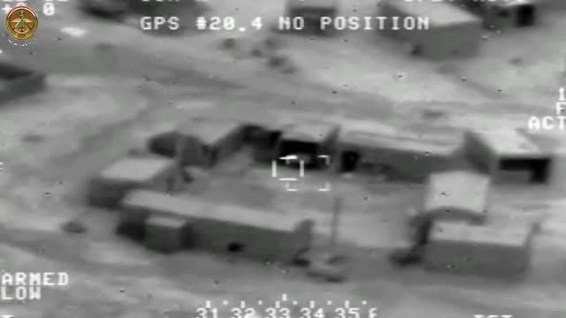 انهدام همزمان 3 مقر داعش توسط بالگردهای جنگی میل 35