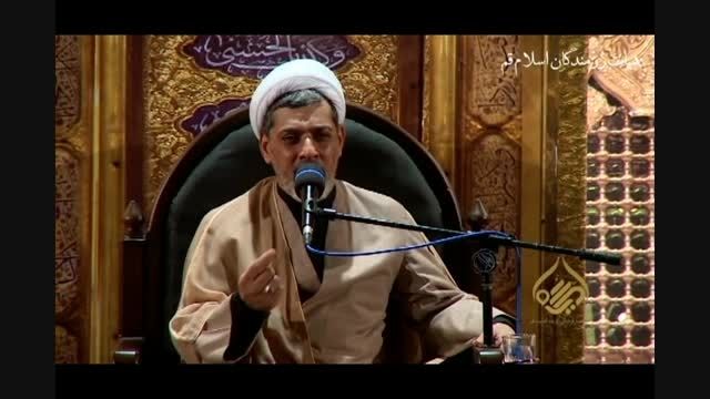 سخنرانی دکتر رفیعی شب پنجم هییت رزمندگان اسلام قم
