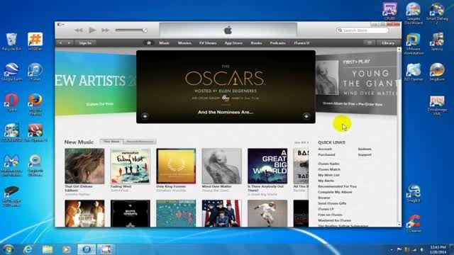 افزودن فایل های موسیقی به کتابخانه iTunes
