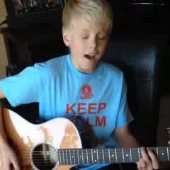 پسر خوش صدا (carson lueders)