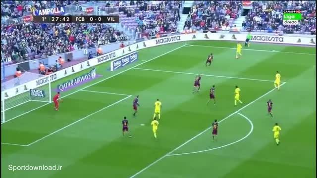 هایلایت بازی بارسلونا 3-0 ویارئال