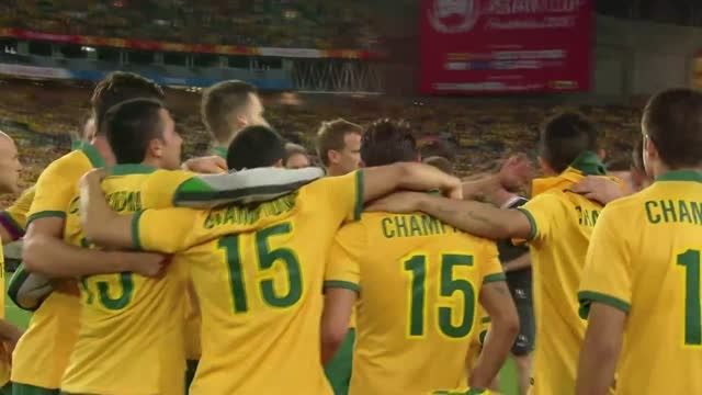 خوشحالی استرالیایی ها بعد از قهرمانی