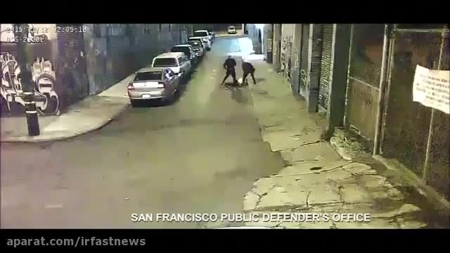 کتک زدن وحشتناک مردی توسط پلیس آمریکا