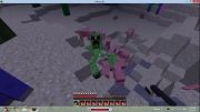 خوک ها علیه creeper در minecraft