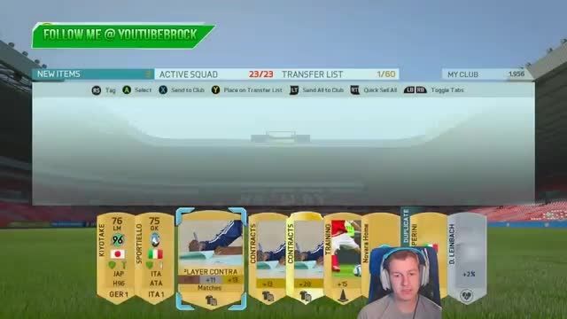 Brock fifa 16 pack opening