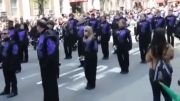 اجرای آهنگ ای ایران توسط پلیس آلمان در خیابان
