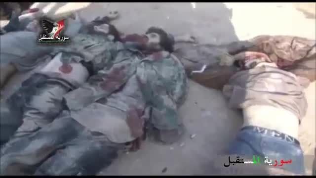 قتل عام داعش توسط سربازان سوریه - سوریه