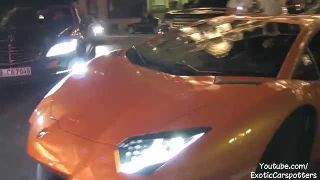 Timati&#039;s Lamborghini Aventador w/ DMC Spoiler ..