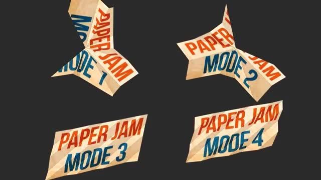 3D Paper Jam Demo