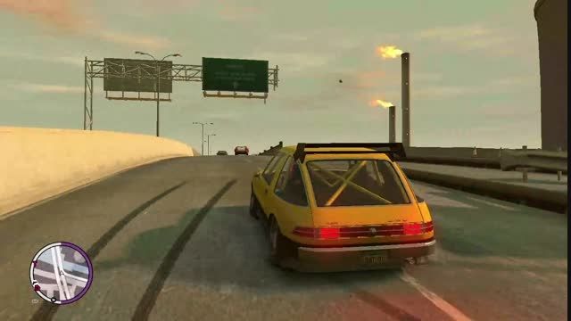 پرش خفن در Grand Theft Auto IV !