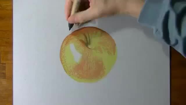 نقاشی مارچلو از سیب