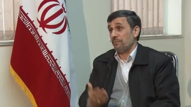 مصاحبه دکتر احمدی نژاد به زبان ترکی