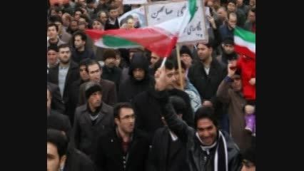 راهپیمایی عظیم مردم پارس آباد در 22 بهمن 93