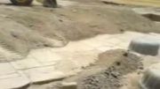 دفن شدن کاخ هخامنشی لیدوما زیر خاک