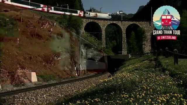 زیبایی های سوئیس با قطار
