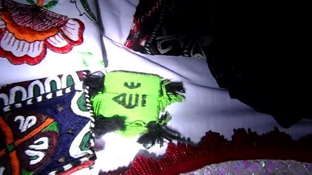 صنایع دستی زن ترکمن