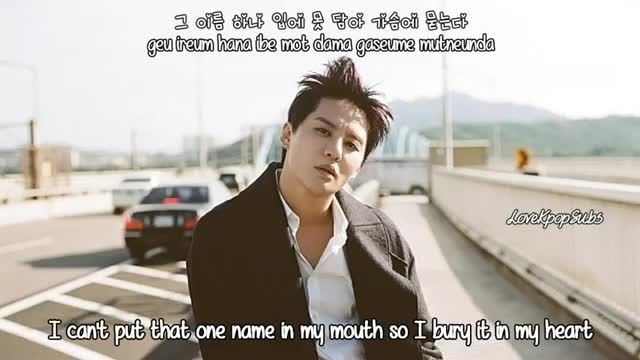 Xia Junsu - Time Flows By Since It&#039;s You [English subs