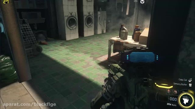 دست حضرت ابوالفضل در بازی Call of Duty Black Ops III