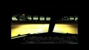 فرود زیبا در دبی در شب با بویینگ 737 از نمای کابین