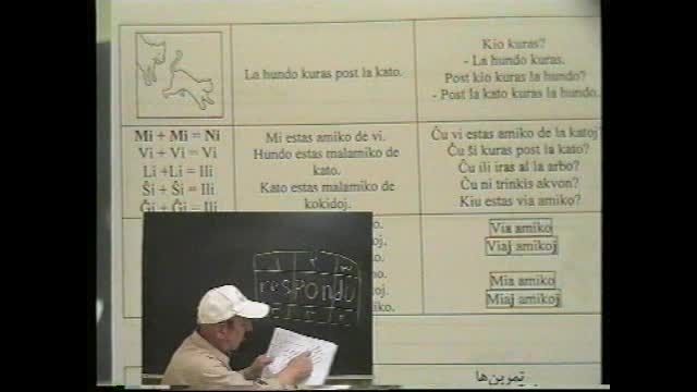 تدریس صفحه 77  و  80 از کتاب آسانترین زبان، اسپرانتو