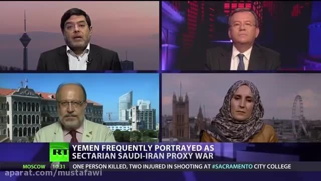 گفتگوی خبری درباره تحمیل جنگ به کشور یمن (انگلیسی)