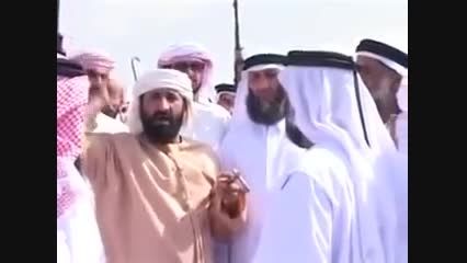 یک نوع رقص و آهنگ بسیارعجیب قبایل عرب اماراتی,خنده دار