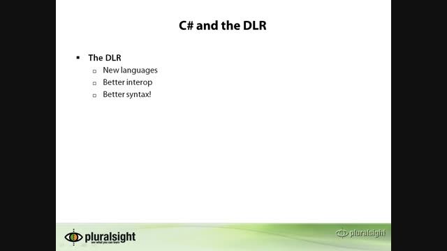 C#PP_2.C# and the DLR_10.Summary