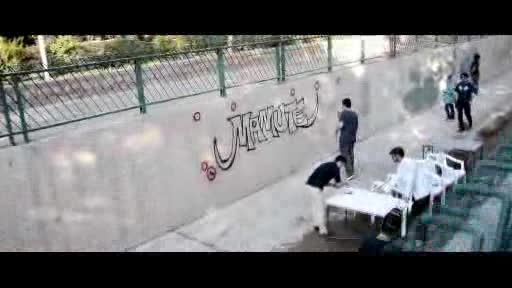 مسابقه گرافیتی در پارک باهنر مشهد