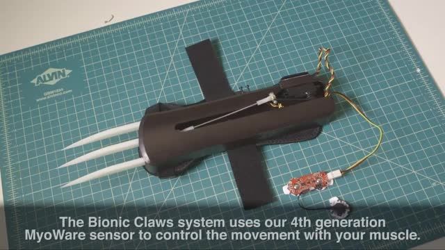پنجه رباتیک ساخته شده با پرینتر سه بعدی