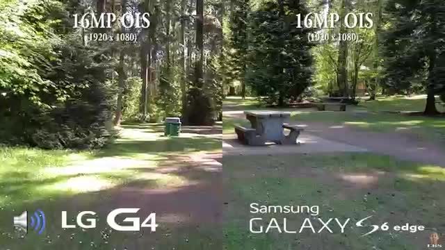 مقایسه شدید بین گلکسی اس6 و جی 4 - دوربین
