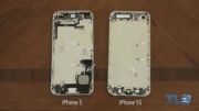 New Gold iPhone 5S Sneak Peek (vs iPhone 5 Teardown)