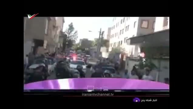 فیلم منتشر شده از عملیات دستگیری اراذل و اوباش در تهران