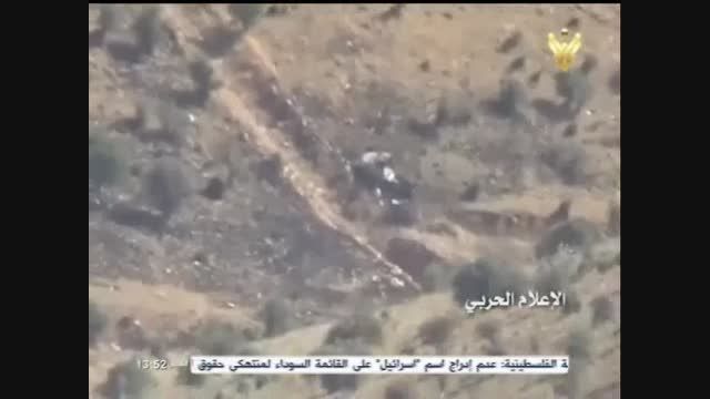 هدف قرار دادن خودروی تروریستها در قلمون توسط حزب الله