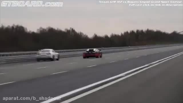 بوگاتی Veyron در مقابل نیسان Alpha 12