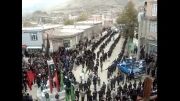 اجتماع عزاداران حسینی روستای وار در روز تاسوعا محرم 92