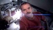 اولین موزیک ویدیو از فضا