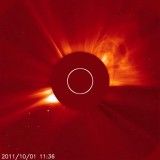 بزرگترین انفجار خورشیدی